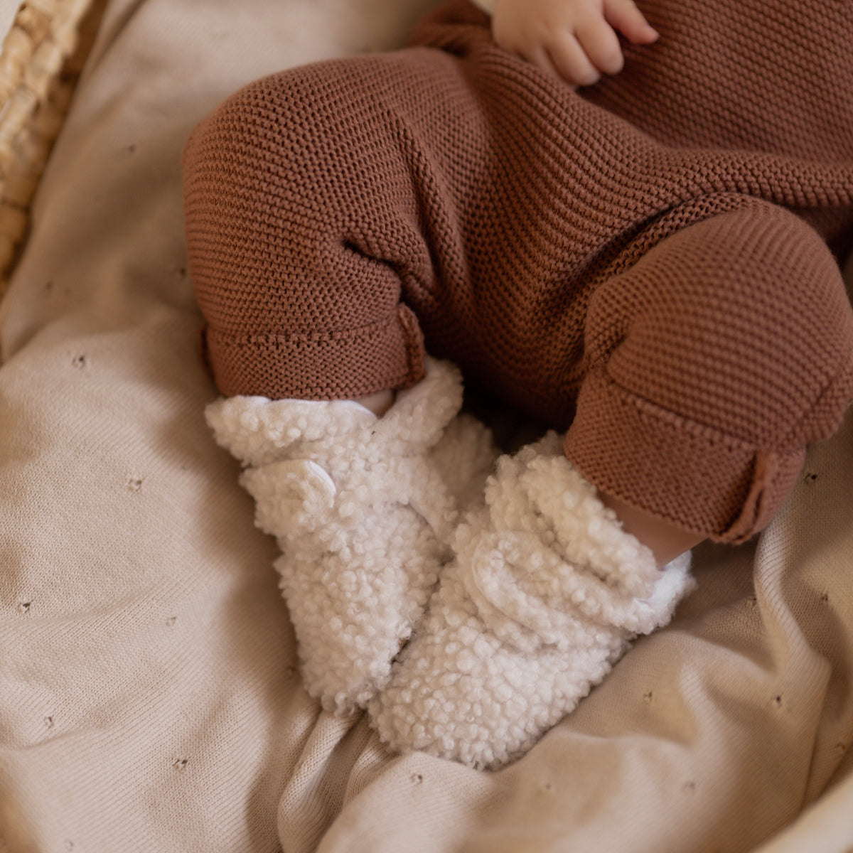 Teddy Booties Milk