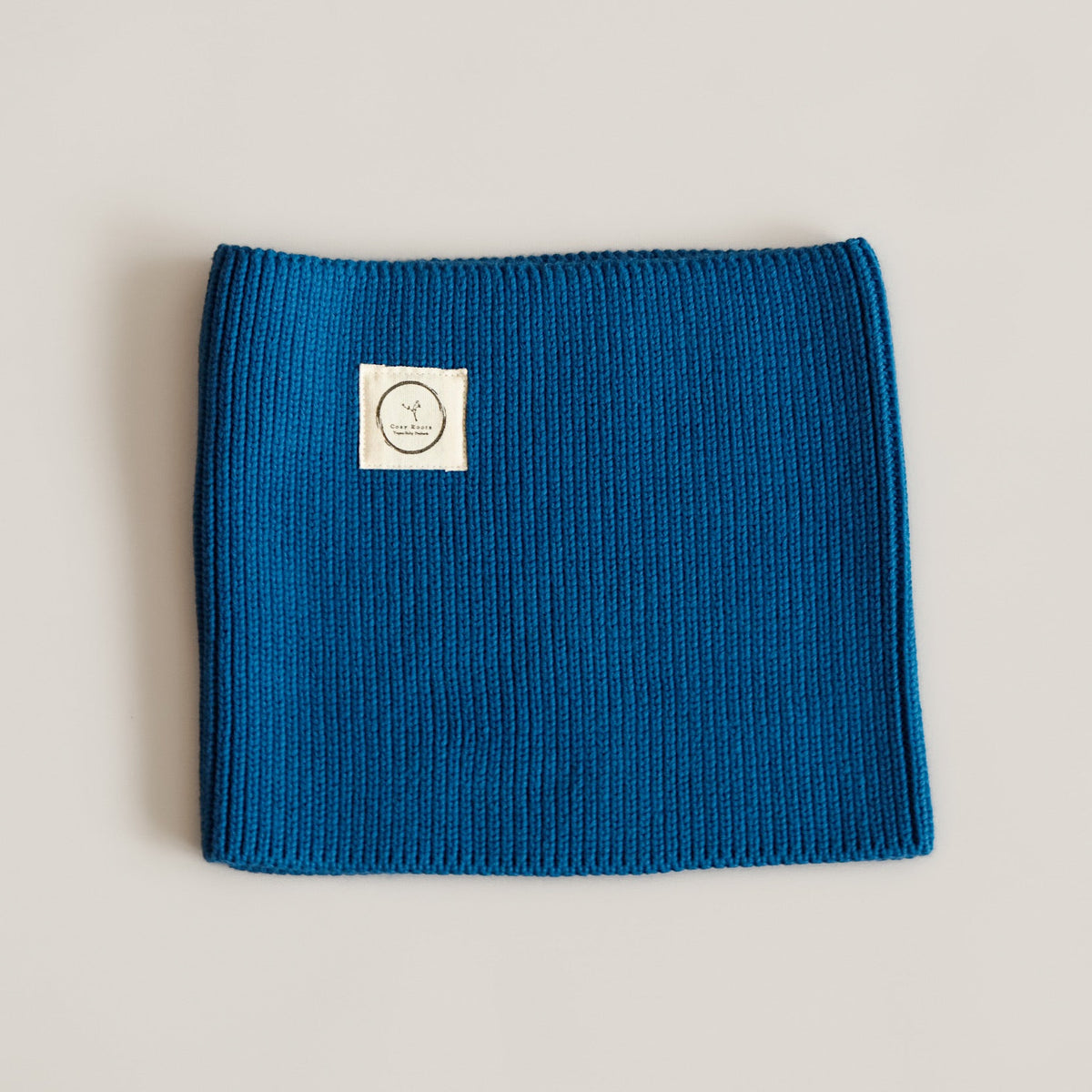 Strickschal Blueberry Blue aus Bio-Baumwolle, Blush Couture