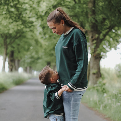 Family Sweatshirt - Vintage Green