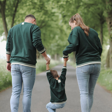 Family Sweatshirt - Vintage Green