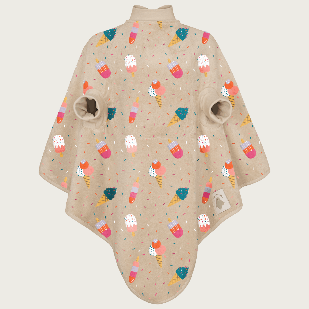Lätzchen Boo-Frottee Waterproof Ice Cream