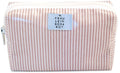 Fräuleinrosarot Kosmetiktäschli Wachstuch Stripes rosa