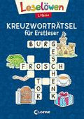 Crossword Puzzles for Early Readers - 1st Grade (Navy Blue)