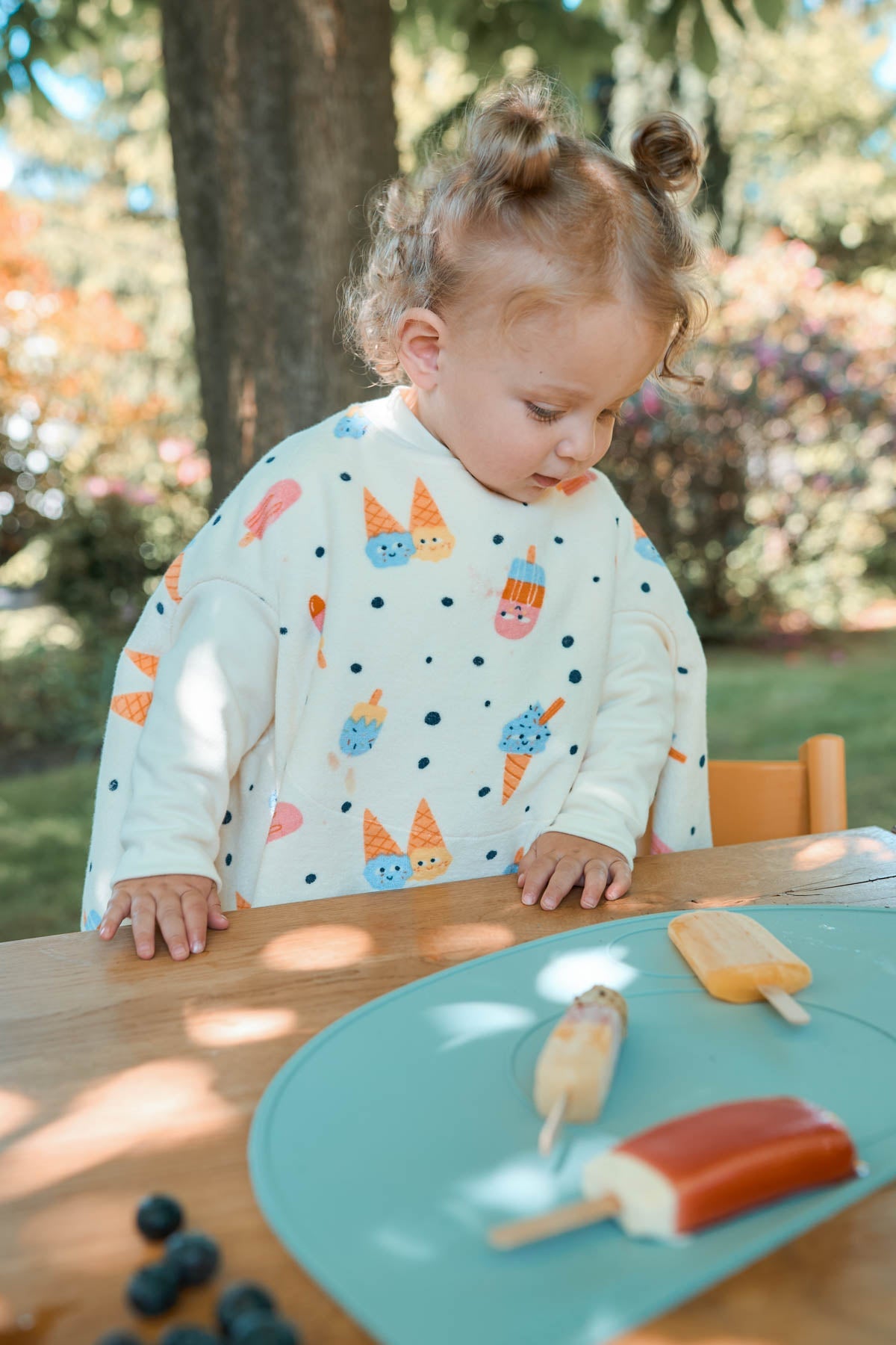 Lätzchen Boo-Frottee Waterproof Ice Cream