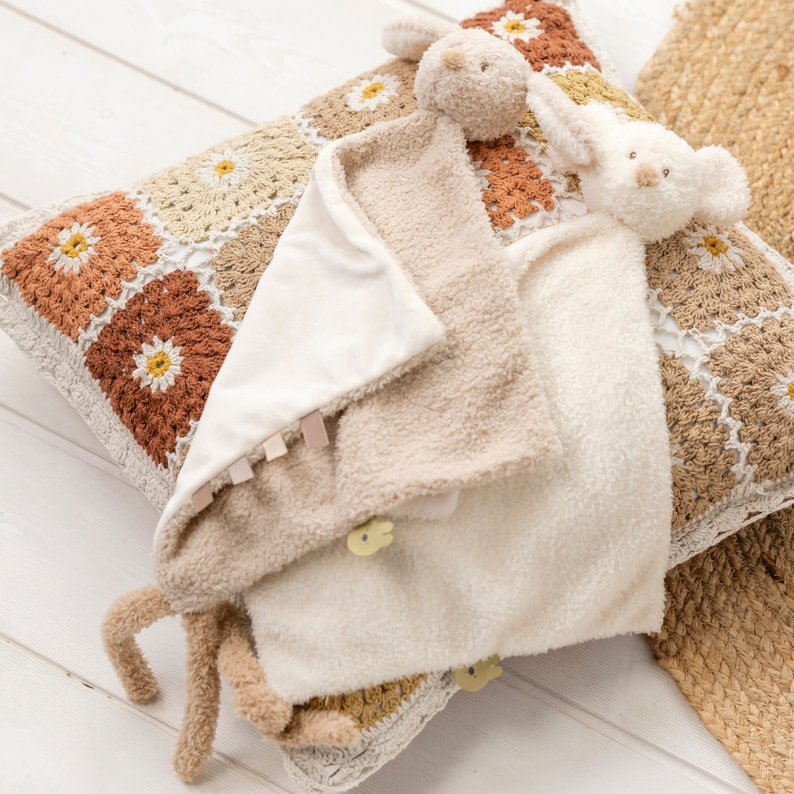 Teddy Kuscheltuch Maxi Hase