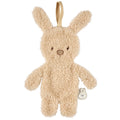 Teddy Kuscheltuch mit Schnullerhalter Hase beige