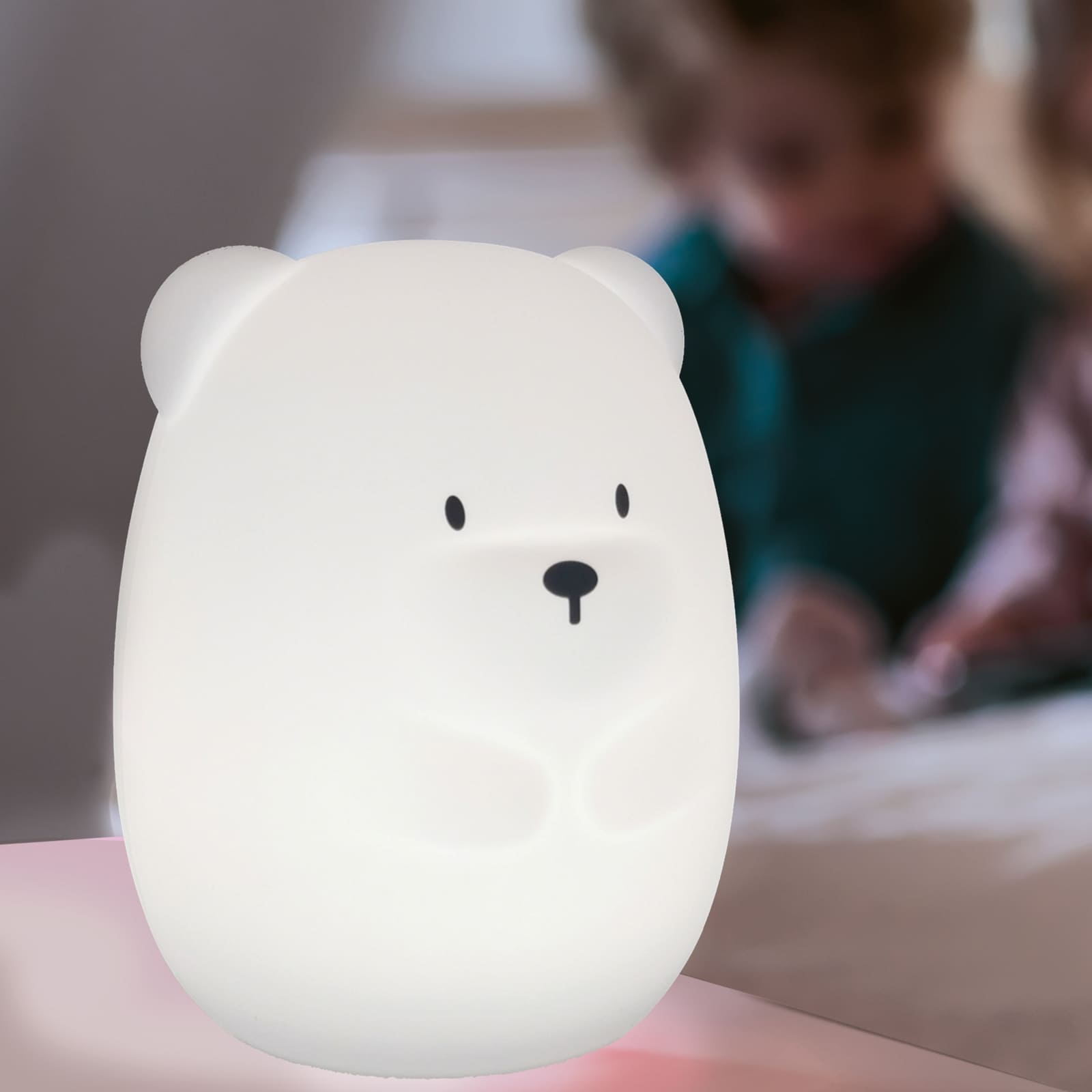 Silikon Nachtlicht Bär gross