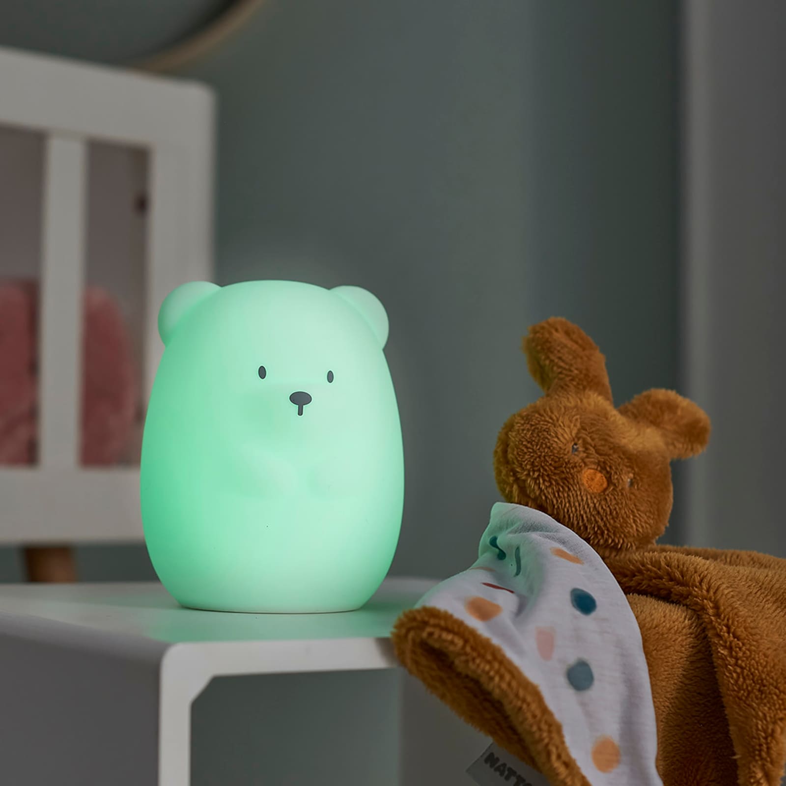 Silikon Nachtlicht Bär gross