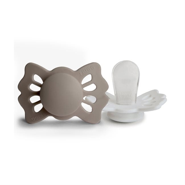 Frigg Lucky Schnuller Portobello/Creme Size 1