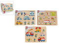 Steckpuzzle Rettung Ambulanz 9Teilig