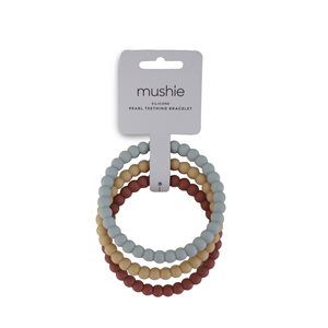 Pearl Teether Bracelet  3er Set Mellow/Terracotta/Periwinkle