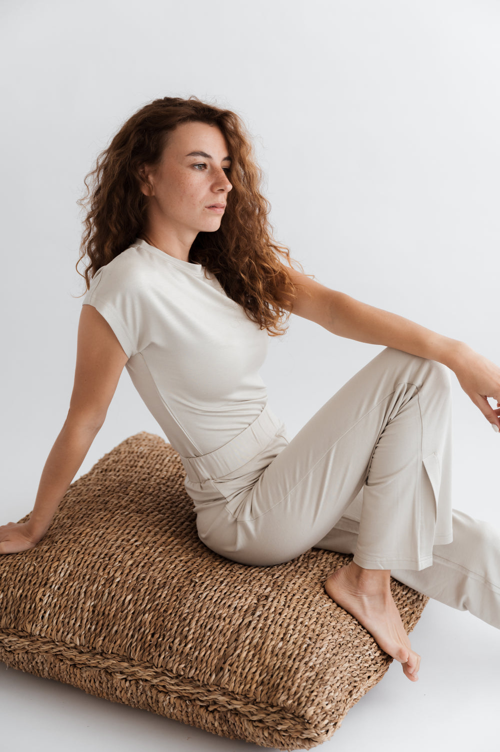 T-Shirt modal stone