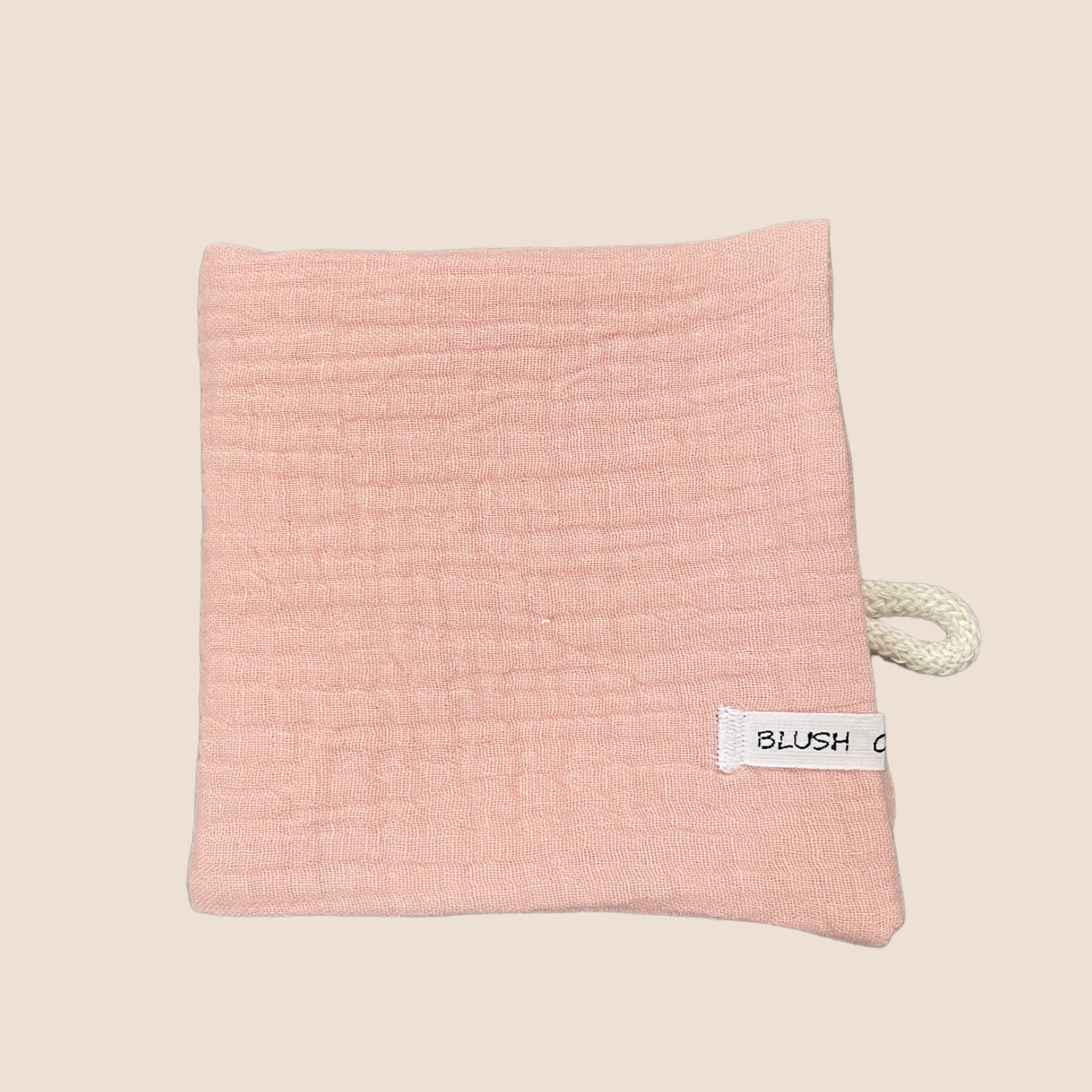 Waschlappen nude rosa