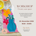 CREATE YOUR SPACE | 20. November 2026