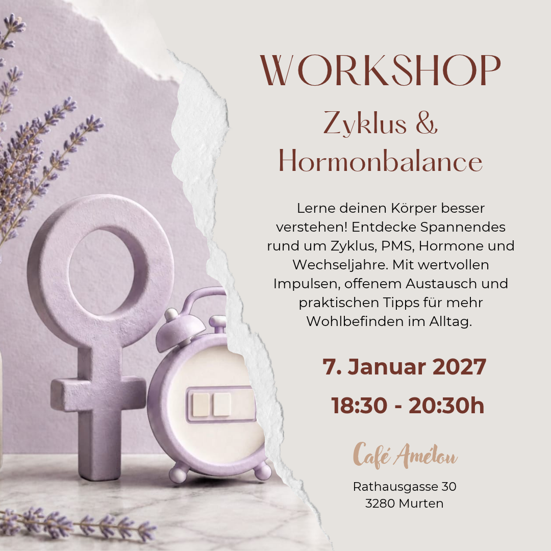 ZYKLUS & HORMON - WORKSHOP | 7. Januar 2027