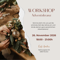 ADVENTSKRANZ - WORKSHOP | 26. November 2026