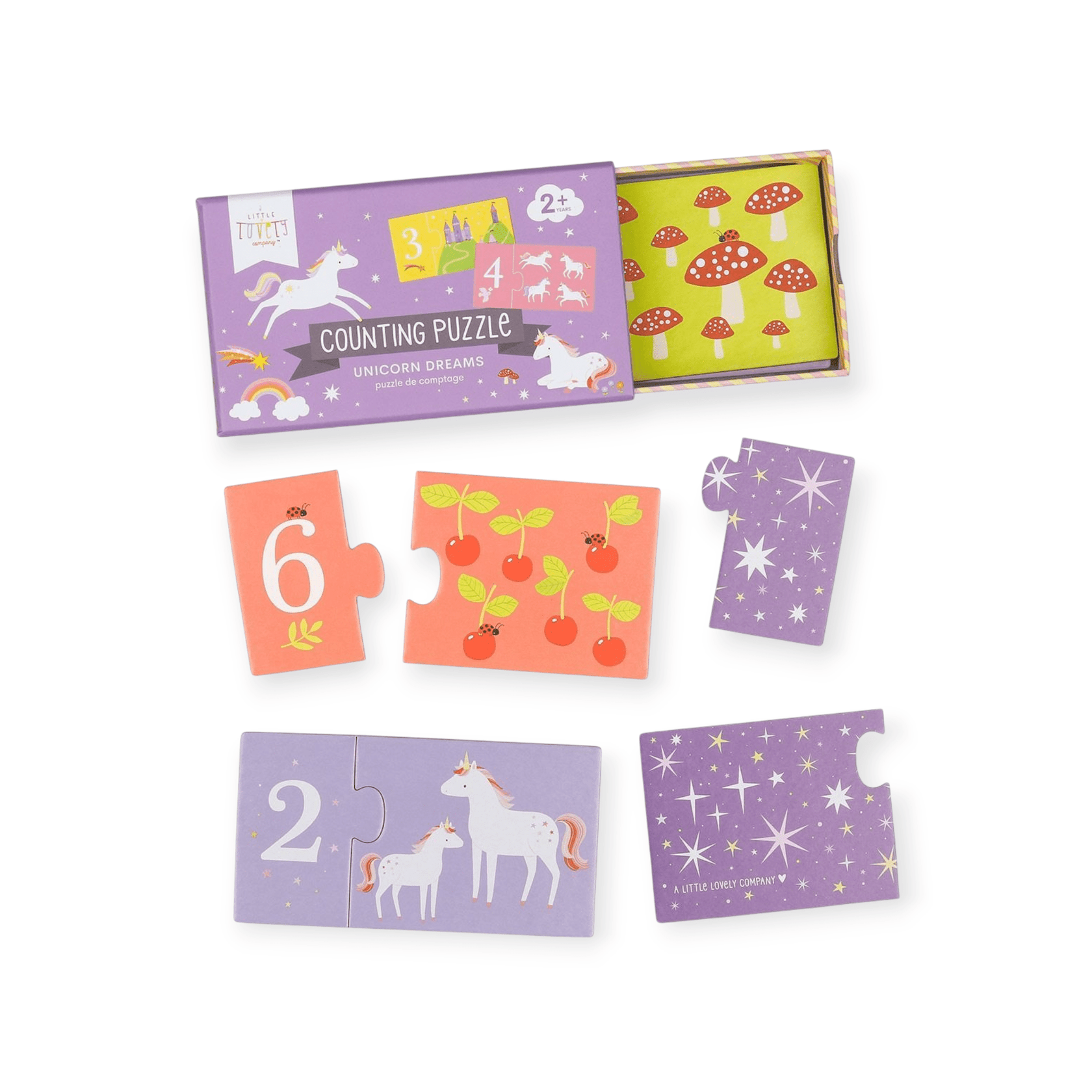 Zahlenpuzzle Unicorn dreams