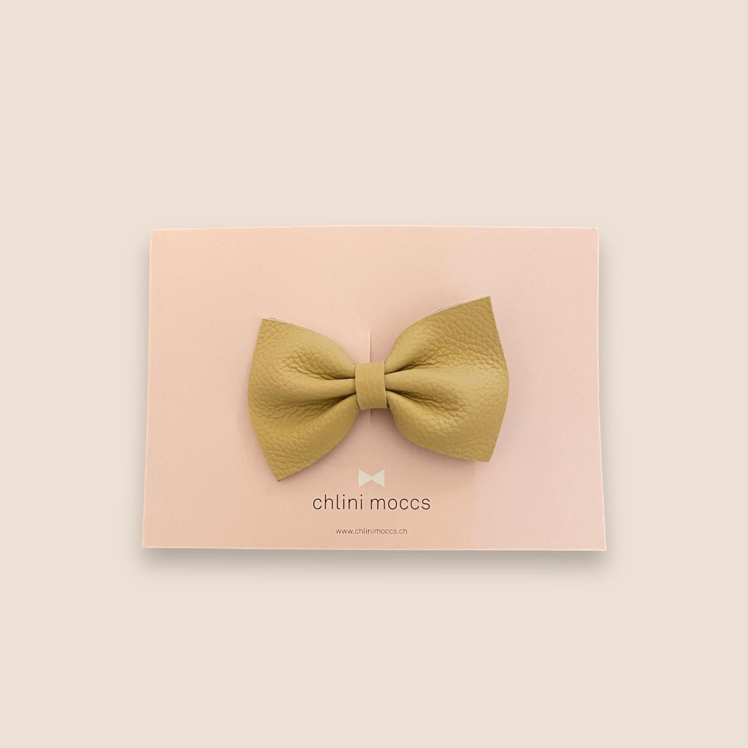 Haarschmuck bow, sand