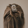 Haarspange klein Herz Pearl
