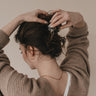 Haarspange gross Herz Leo