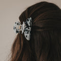 Haarspange gross Herz Panda