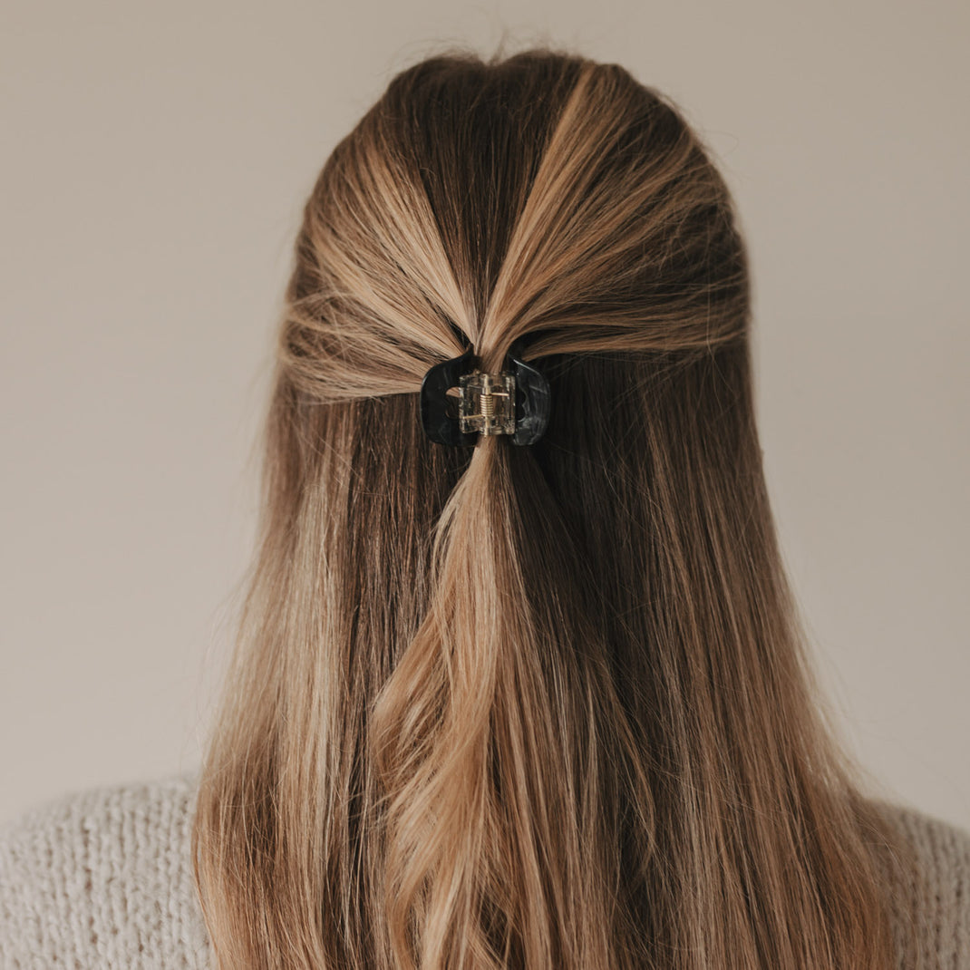 Haarspange klein Herz Night