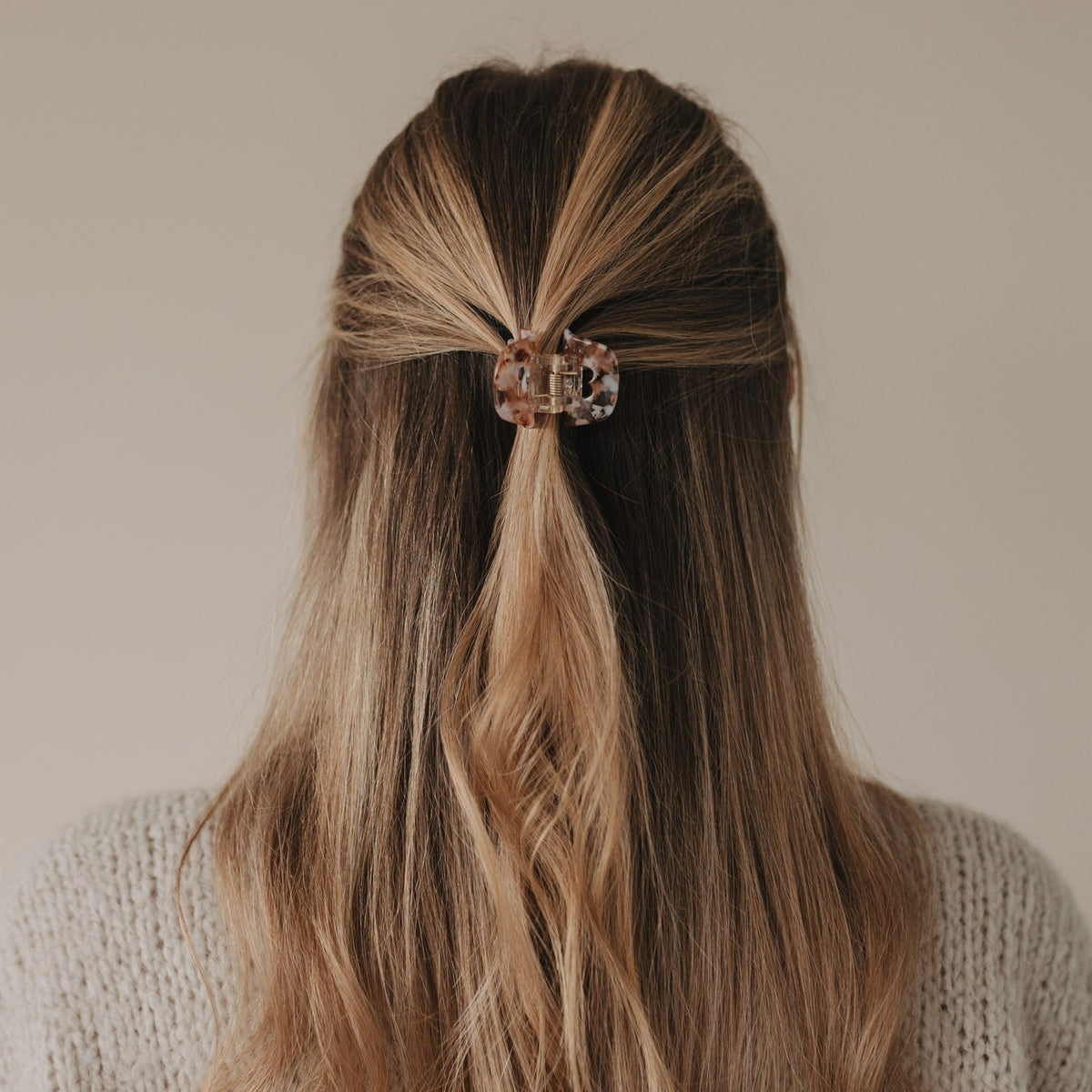 Haarspange klein Herz Almond aus Acetat, Ansicht 3, Blush Couture