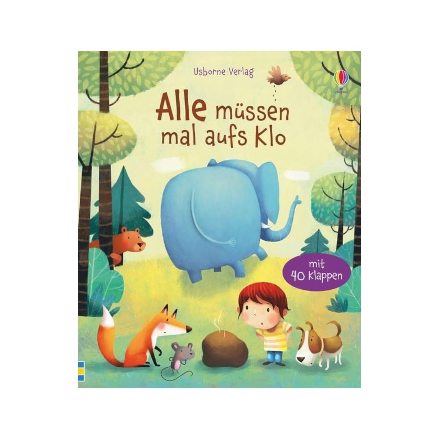 Alle müssen mal aufs Klo