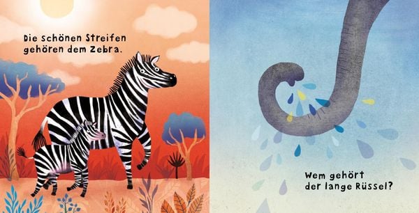 Buggybuch unkaputtbar: Wem gehört der lange Rüssel?