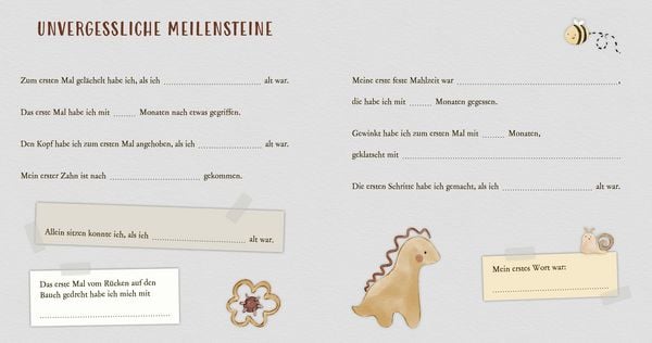 Babyalbum - Mein erstes Jahr