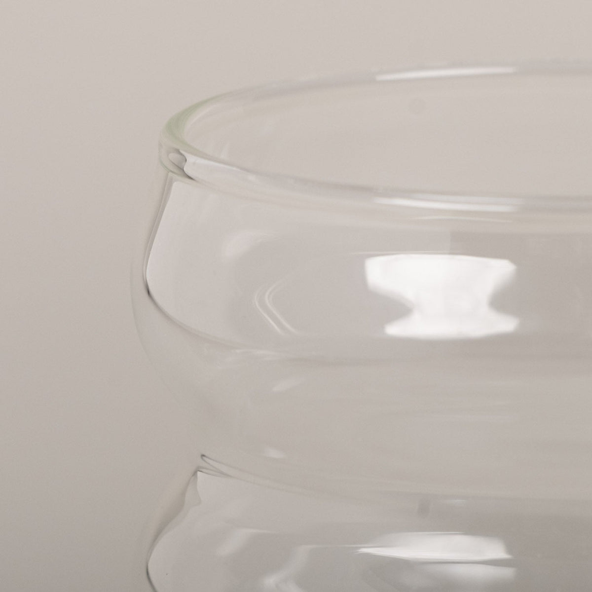 Bubbles Glas Blanko