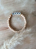 Armband Mama beige