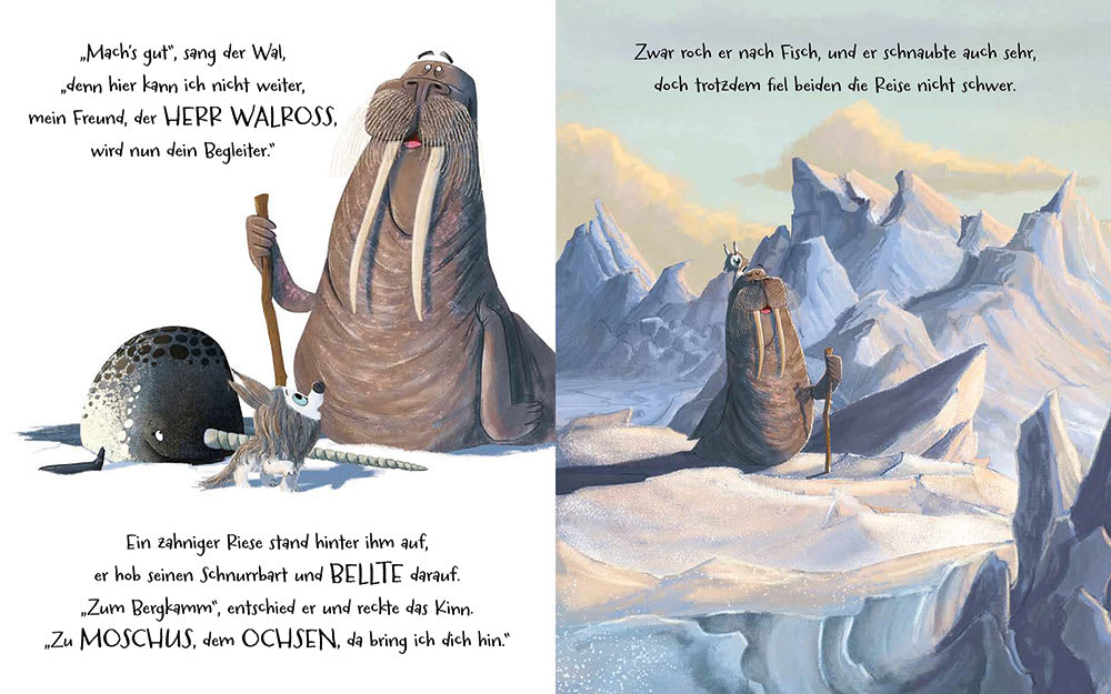 Kleiner Wolf in weiter Welt