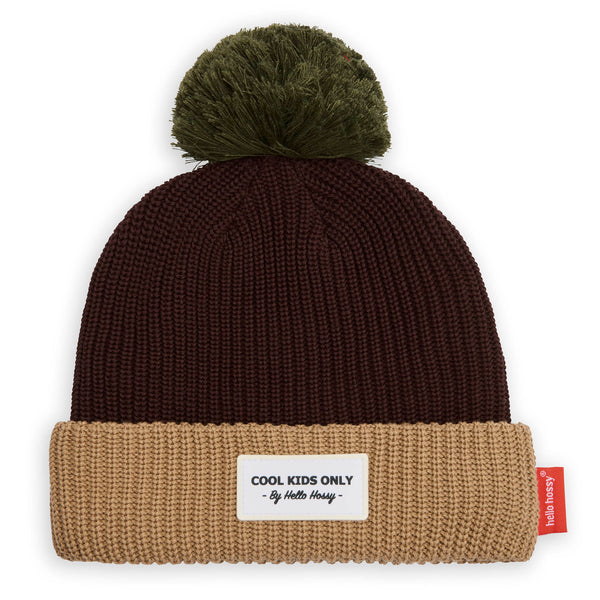 Beanie Color Block Pistachio