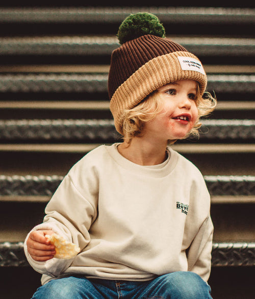 Beanie Color Block Pistachio