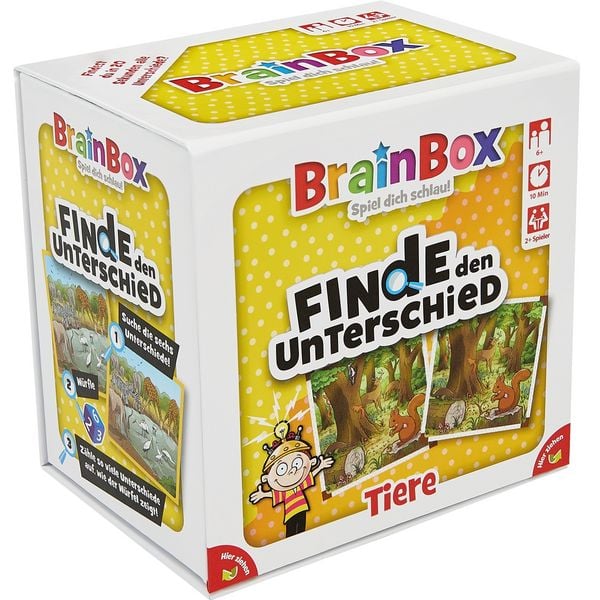 Brainbox - Finde den Unterschied Tiere