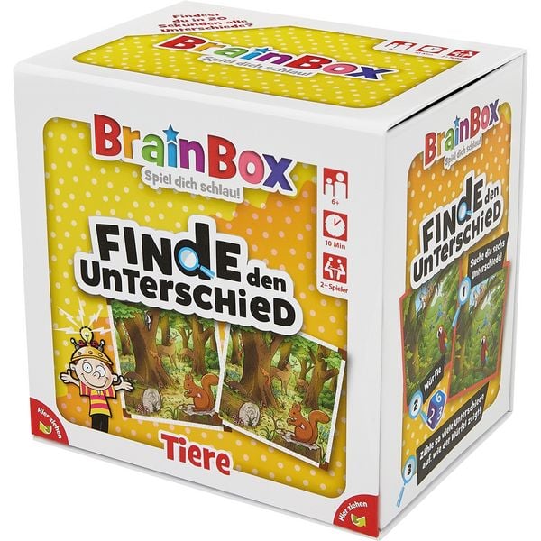 Brainbox - Finde den Unterschied Tiere