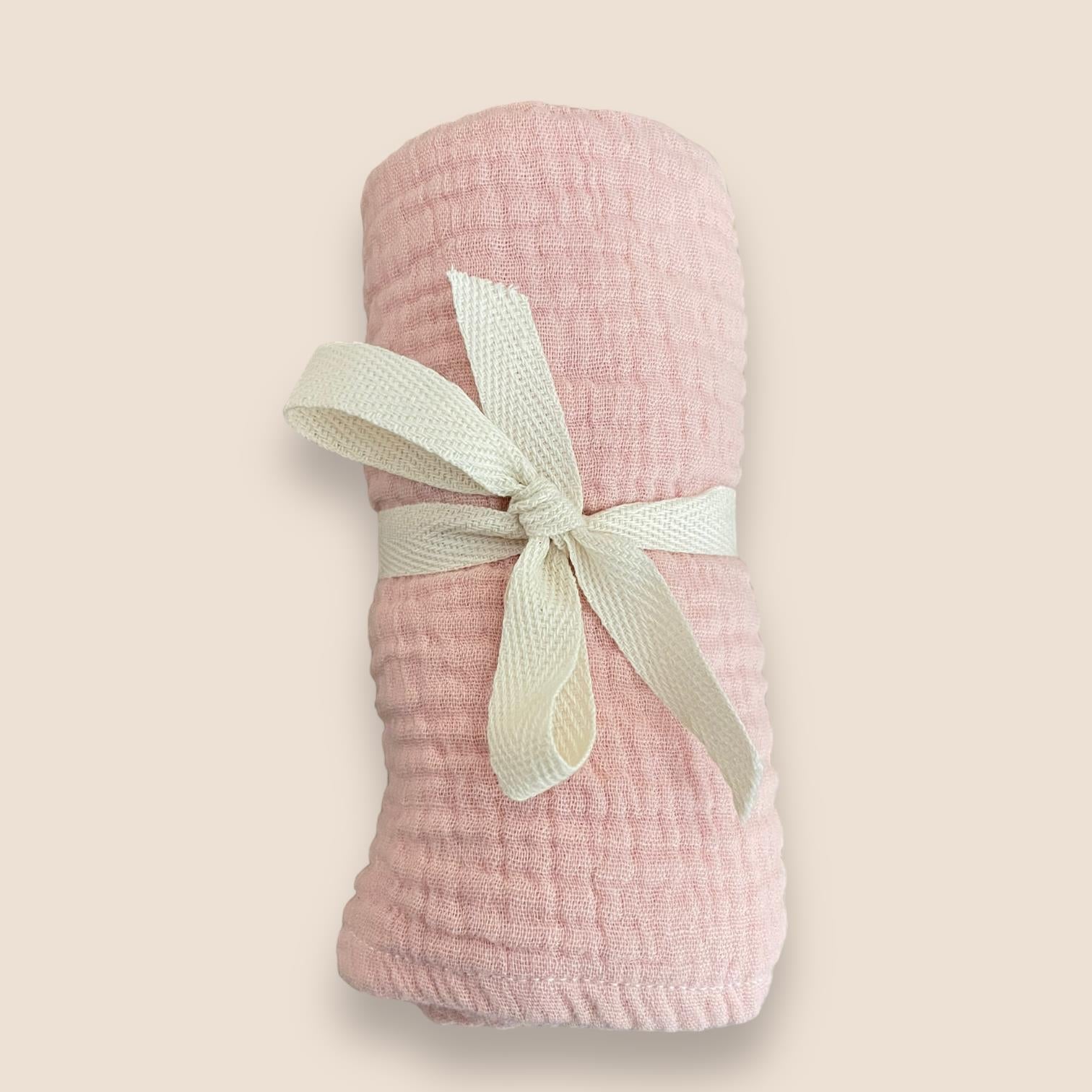 Musselintuch nude rosa