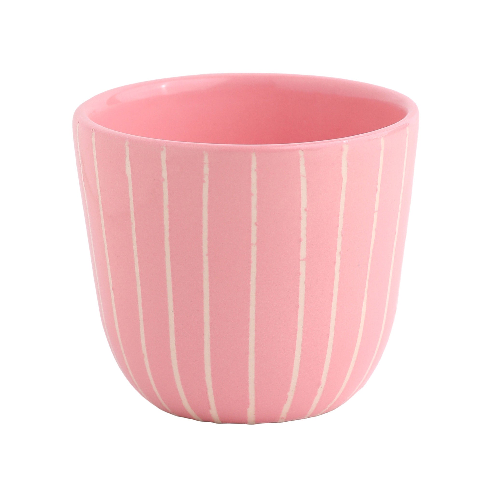 Cappuccinotasse Striped Rosa, Blush Couture