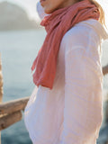 Linen Hemd white Petra