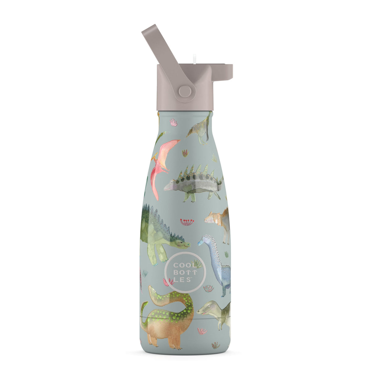 Isolierflasche Dinos Planet 260 ml aus Edelstahl, Blush Couture