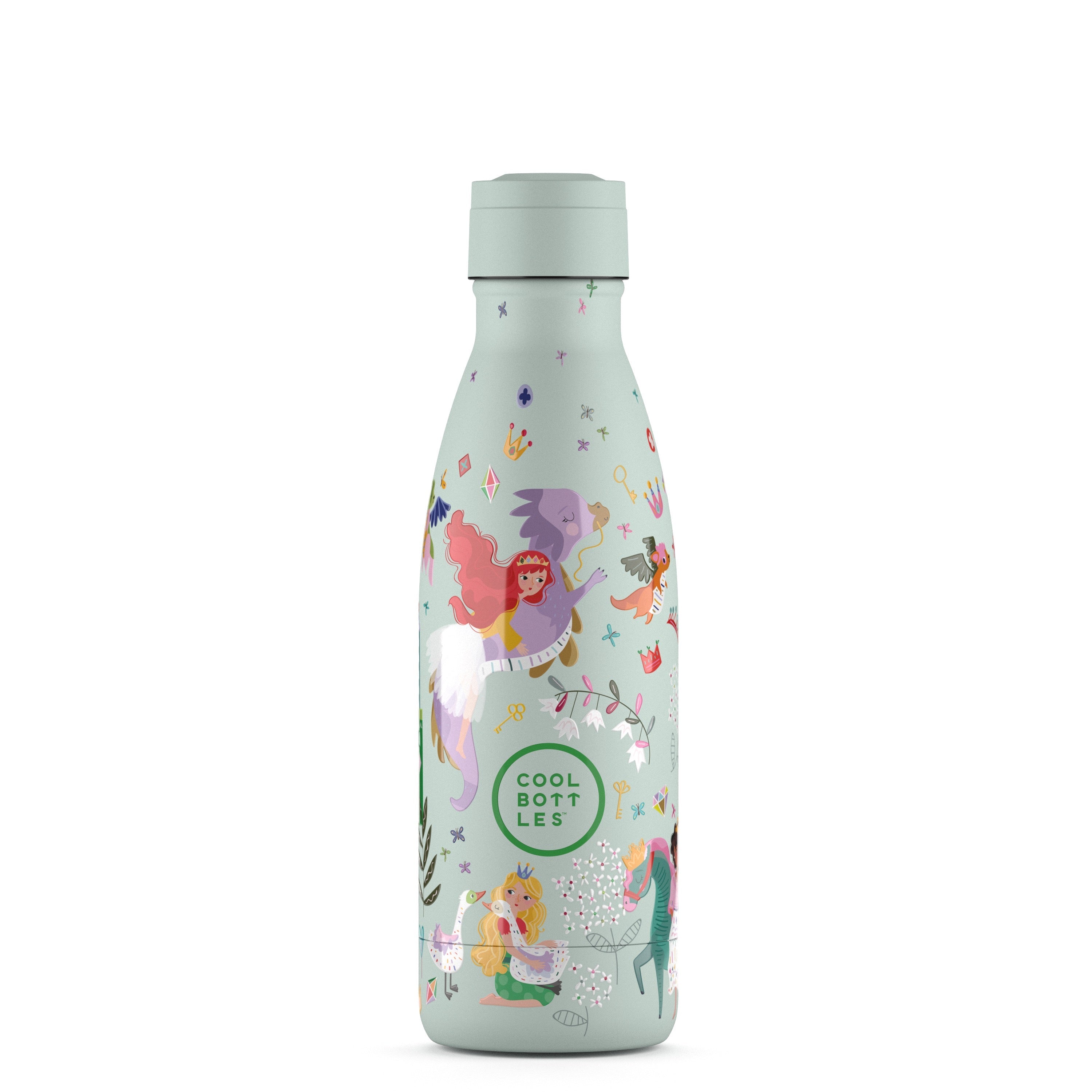 Isolierflasche Princess Kingdom 350 ml aus Edelstahl, Ansicht 2, Blush Couture