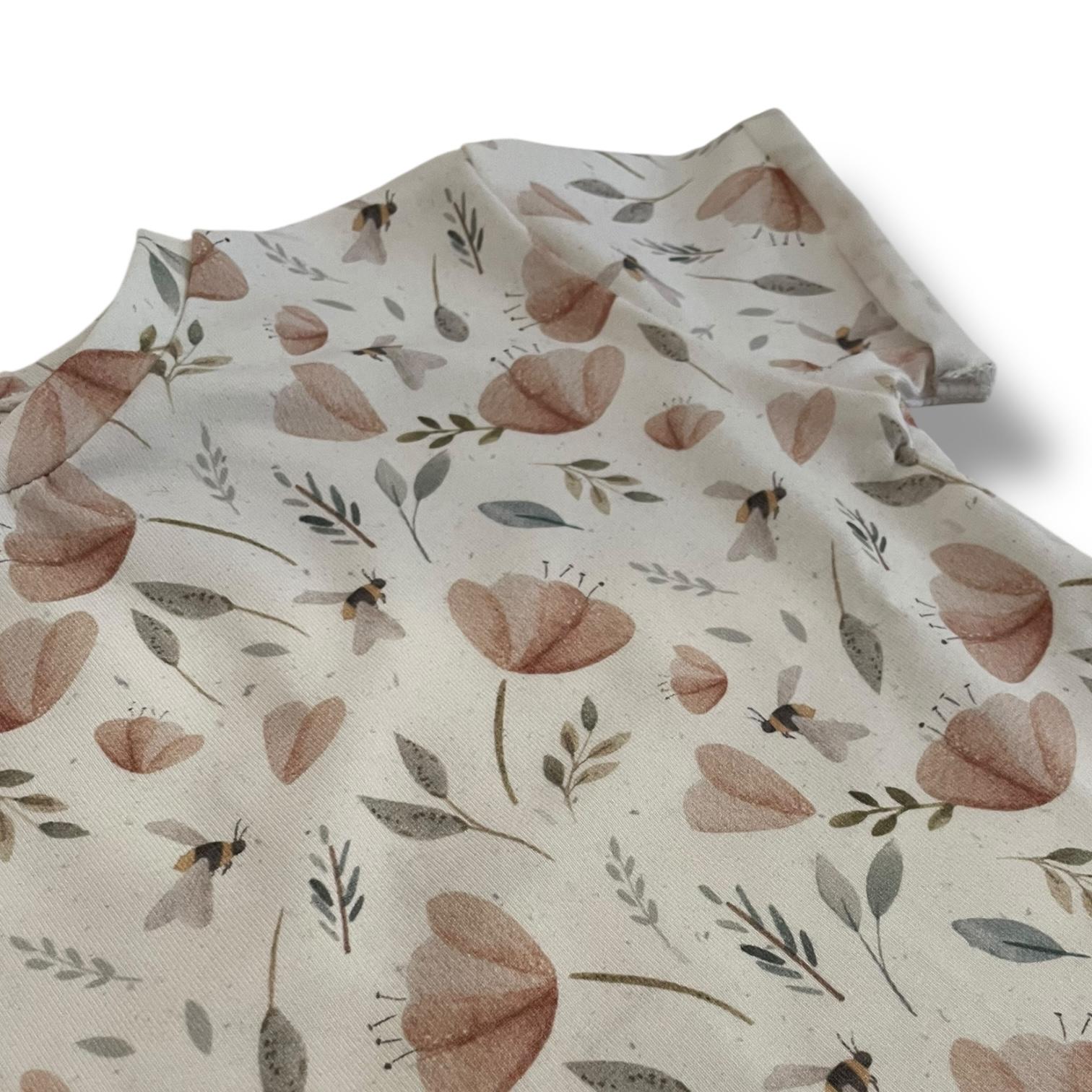 Oversized T-Shirt Flowers & Bees