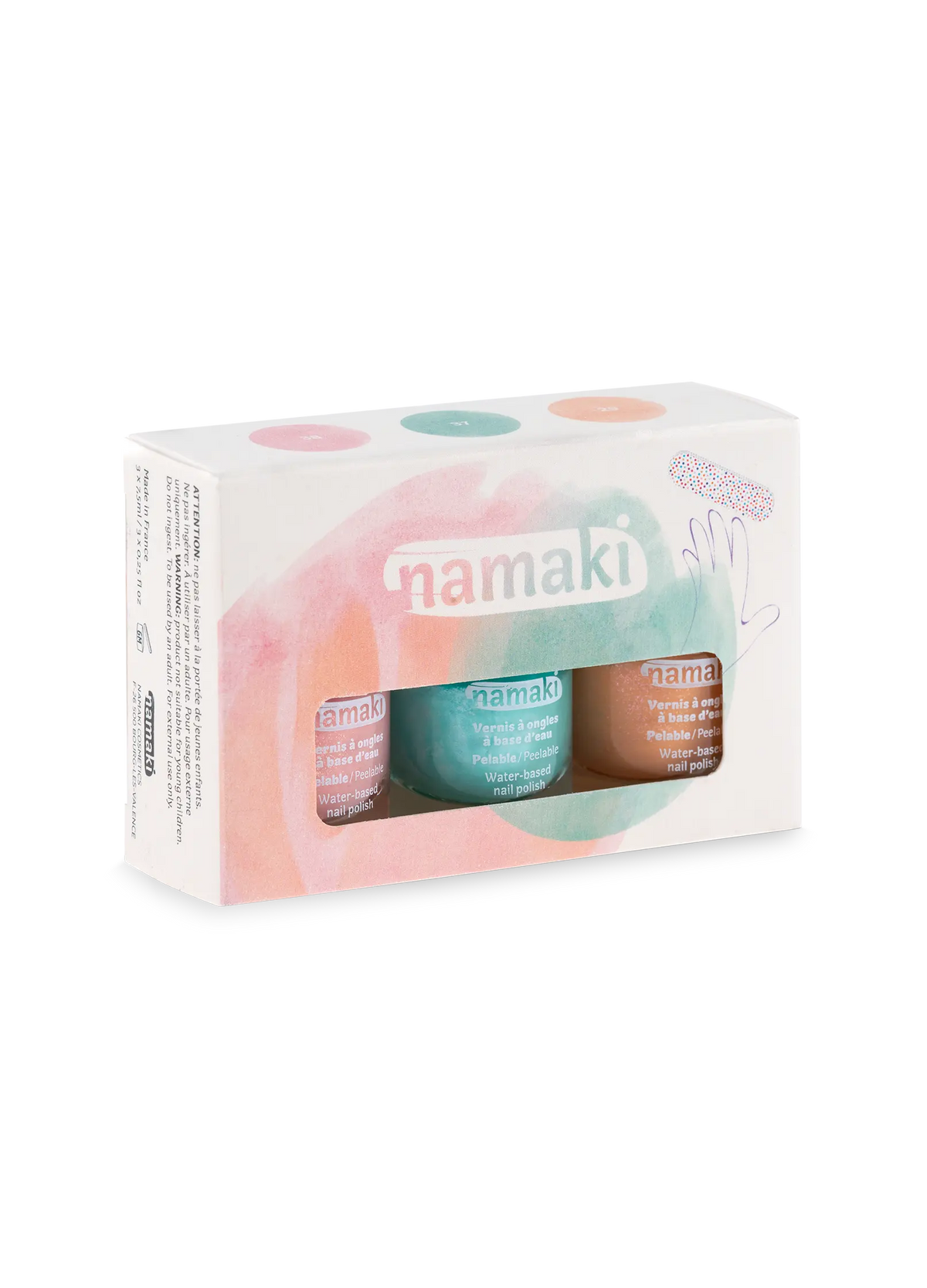 Kindernagellack 3er-Set Summer Delights, Blush Couture