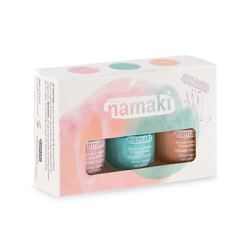 Kindernagellack 3er-Set Summer Delights, Blush Couture