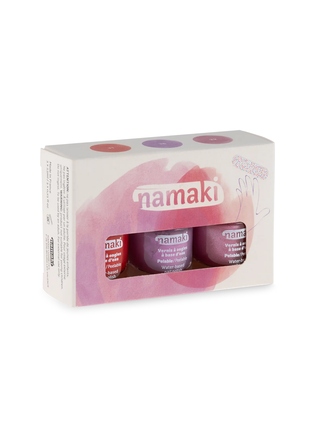 Kindernagellack 3er-Set Eternal Roses, Blush Couture