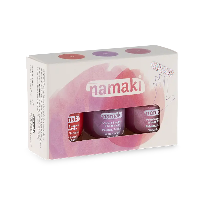 Kindernagellack 3er-Set Eternal Roses, Blush Couture