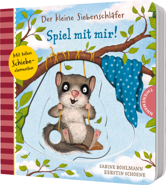 Der kleine Siebenschläfer Spiel mit mir Pappbilderbuch, Blush Couture