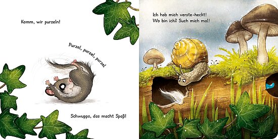 Der kleine Siebenschläfer Spiel mit mir Pappbilderbuch, Blush Couture