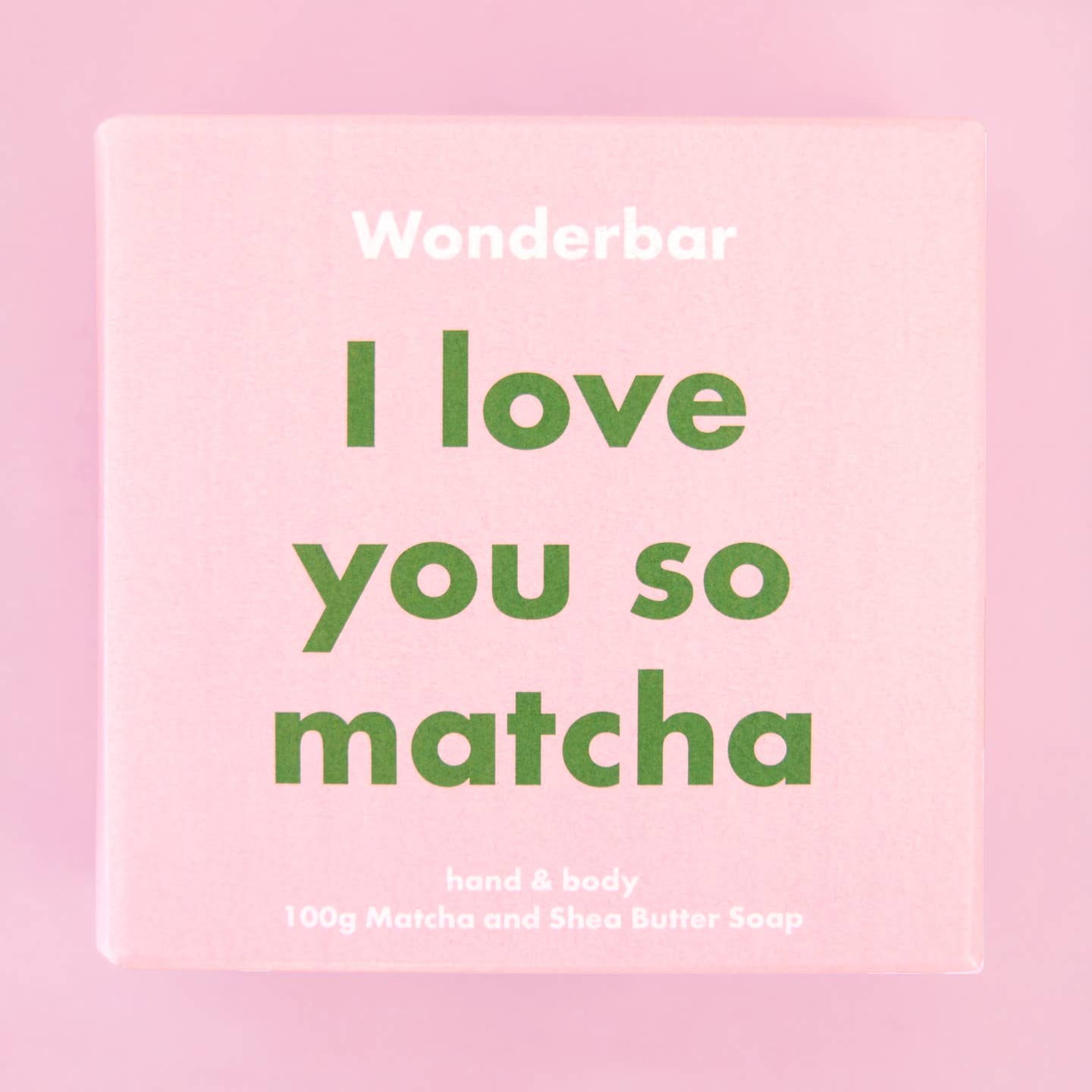 Matcha & Sheabutter Seife